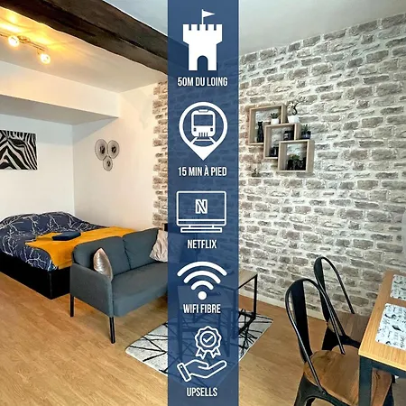 Apartment Cosy - 50m Du Loing - Hyper-centre